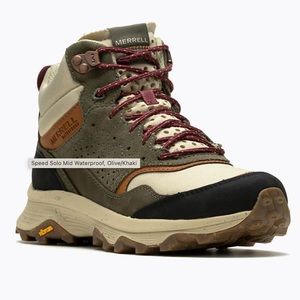 Merrell Women’s Speed Solo Mid Waterproof Hiking Boots